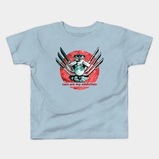 cars are my addiction 2 Kids T-Shirt